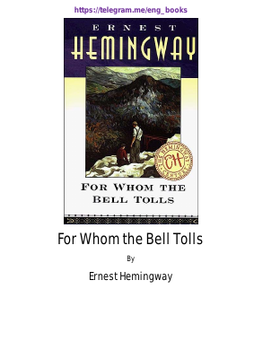 065-For Whom the Bell Tolls - Ernest Hemingway.pdf